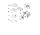 Maytag MMW9730AW00 internal oven parts diagram