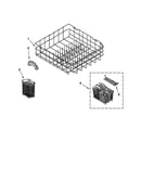 Lower rack parts