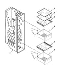 Freezer liner parts