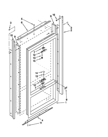 Cabinet and breaker trim parts