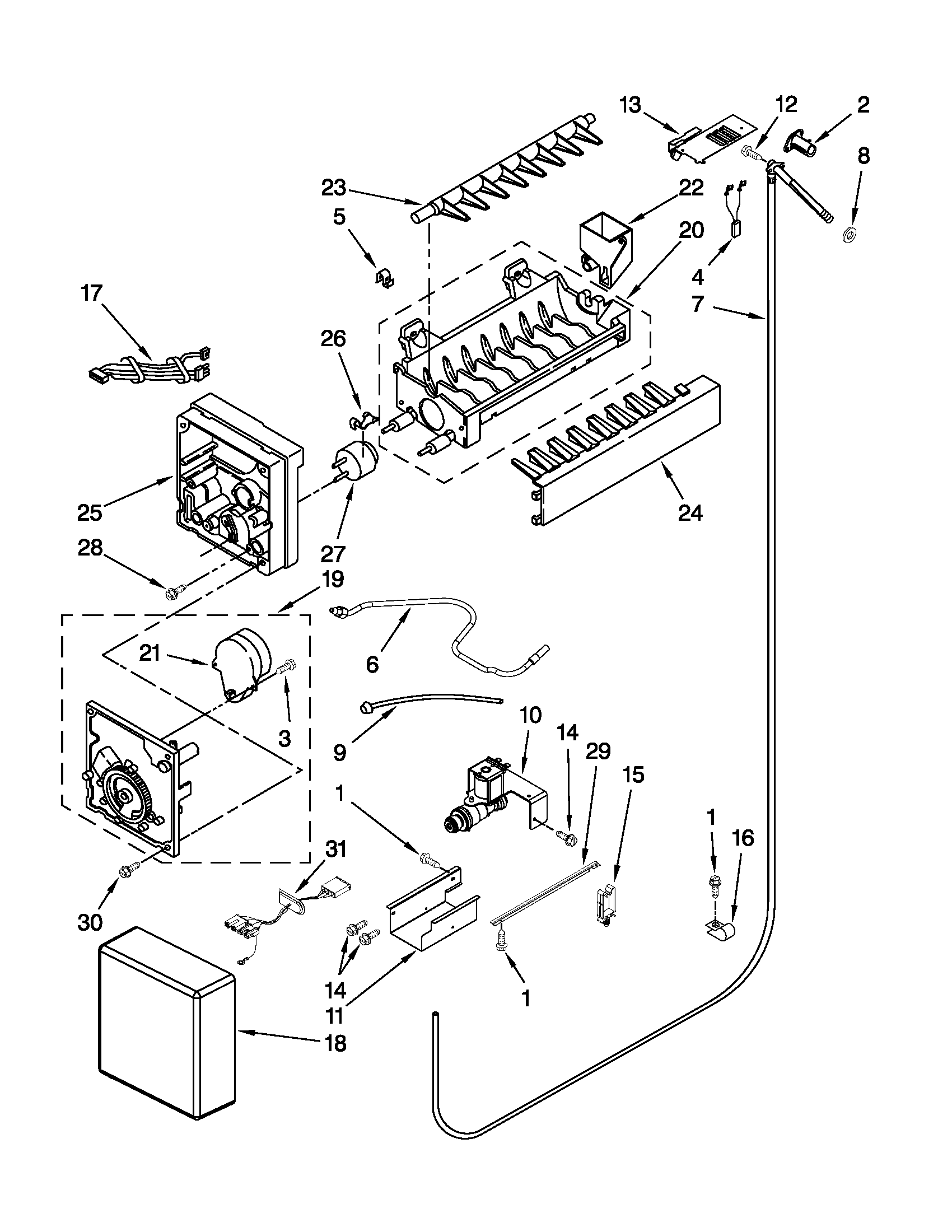 ICEMAKER PARTS