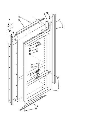 Cabinet and breaker trim parts