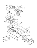 Motor and ice container parts