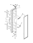 Freezer door parts