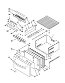 Upper drawer parts