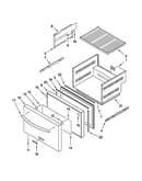 Lower drawer parts