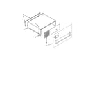 KitchenAid KBRO36FTX05 top grille and unit cover parts diagram