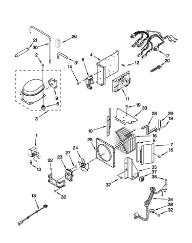 Upper unit parts