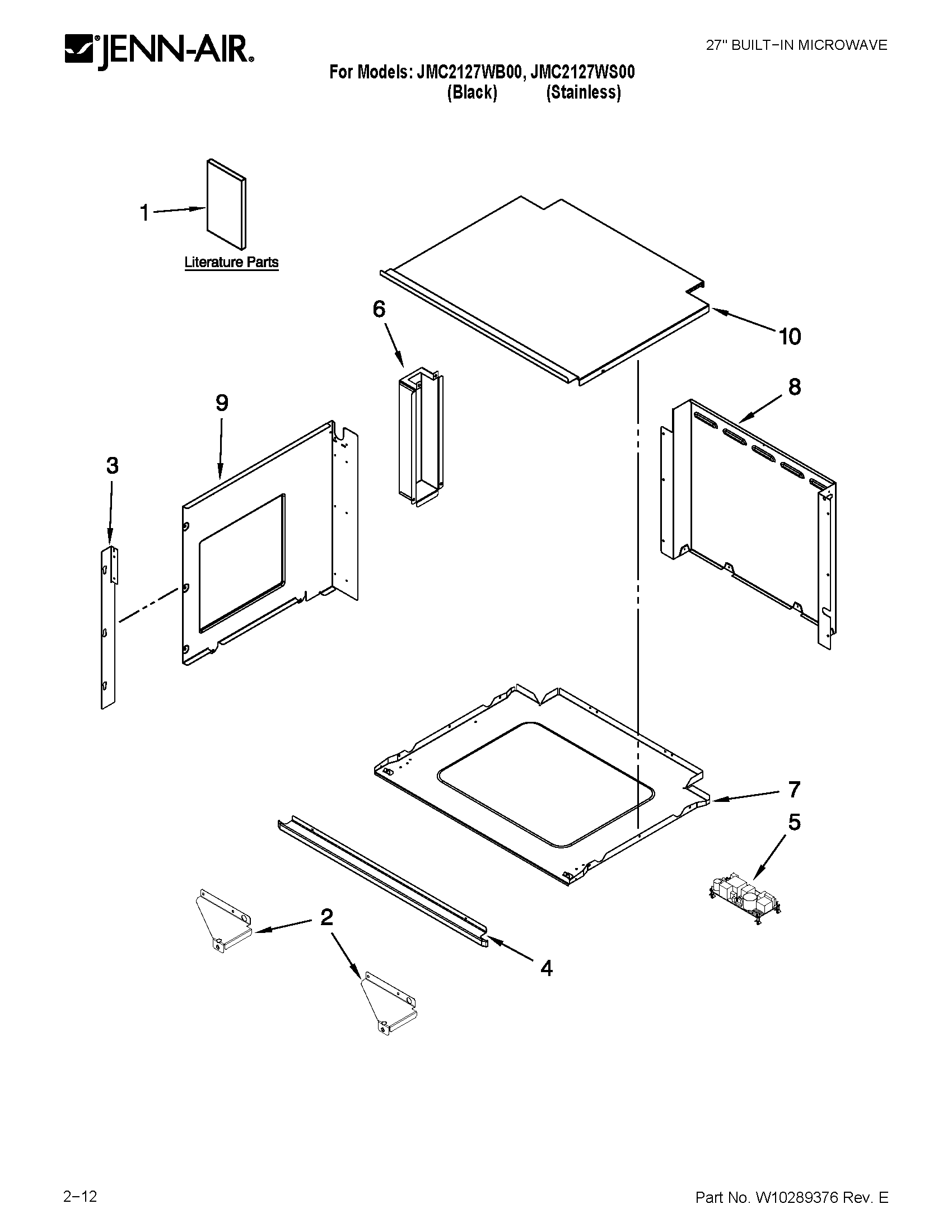 OVEN PARTS