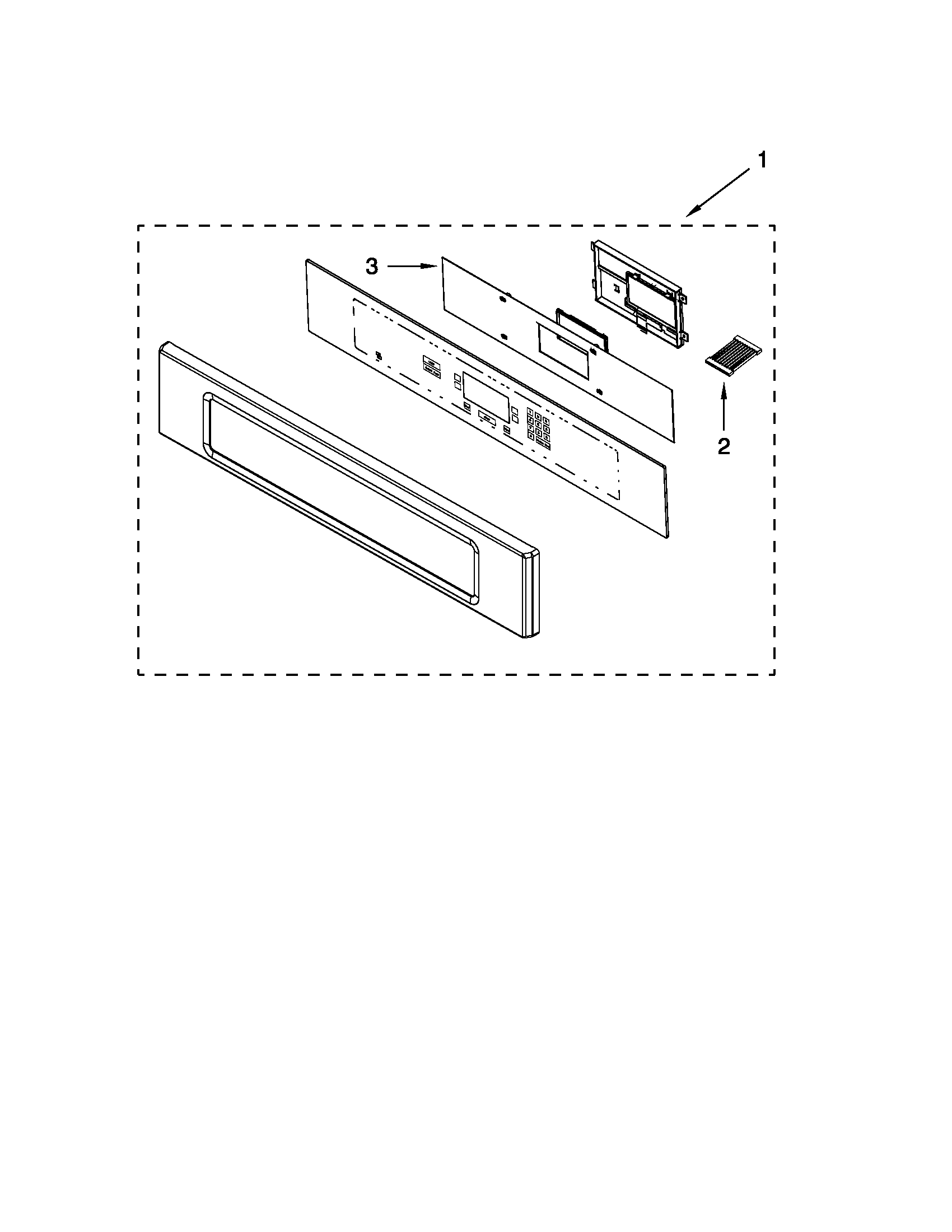 Control panel parts