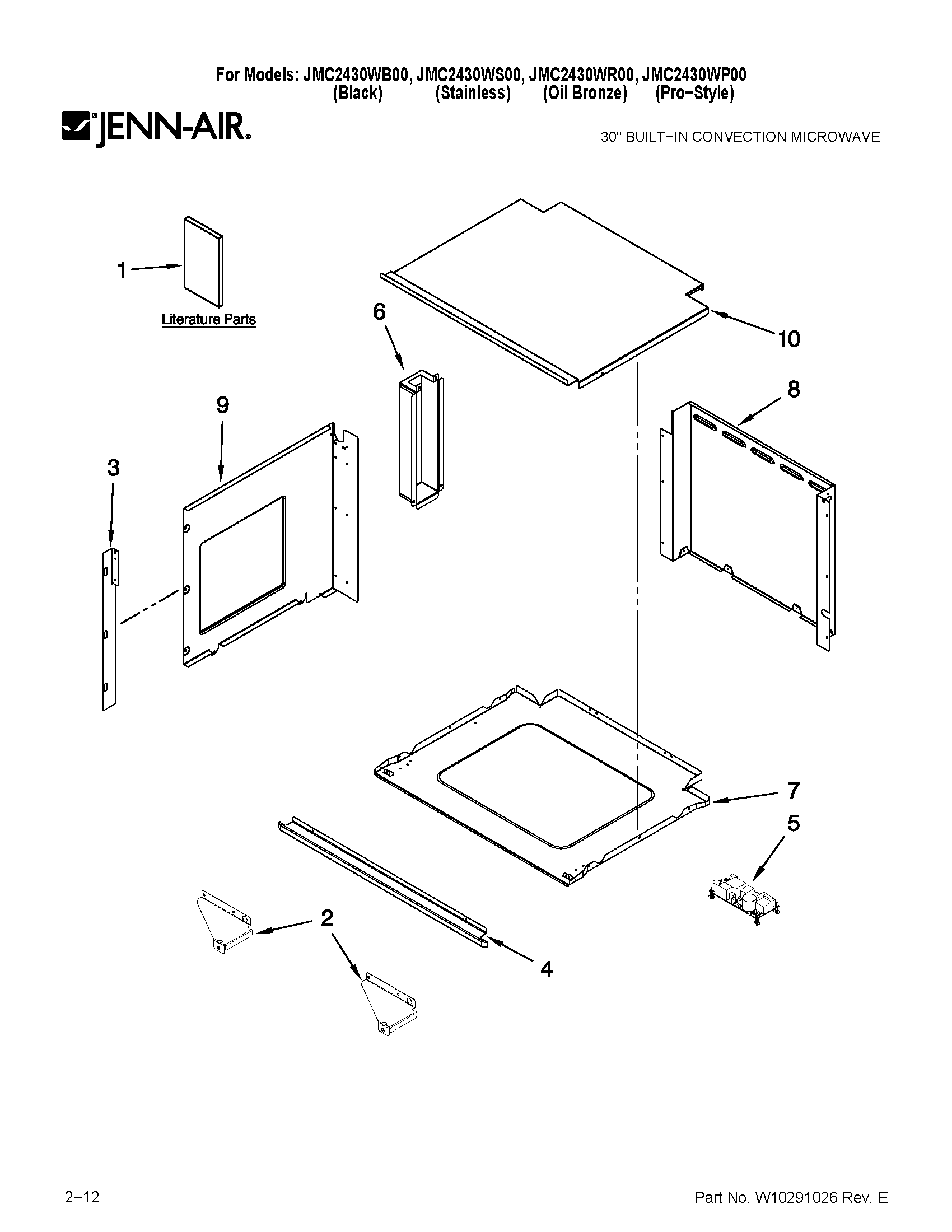 OVEN PARTS