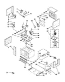 Cabinet and stirrer parts