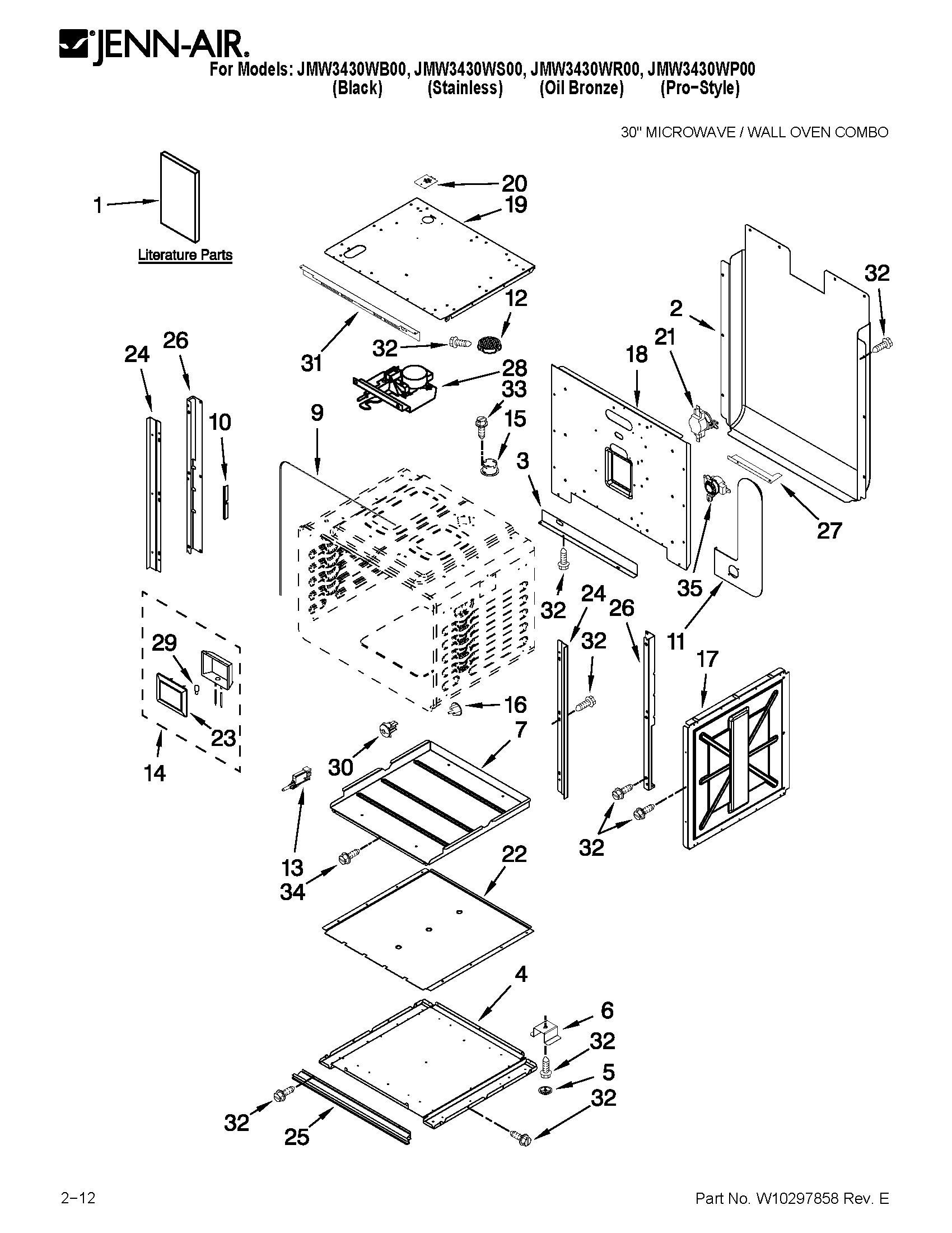 Oven parts