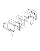 Oven door parts