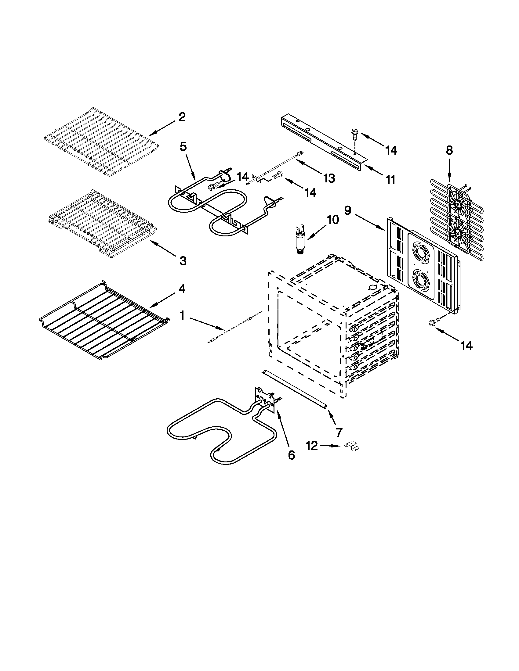 INTERNAL OVEN PARTS