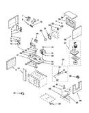 Cabinet and stirrer parts