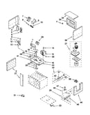 Cabinet and stirrer parts