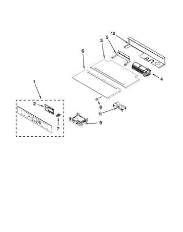Control panel parts
