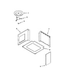 Top support and turntable parts
