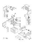 Cabinet and stirrer parts