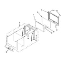 Oven door parts