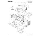 Maytag MEW7627AW00 lower oven parts diagram