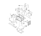 Maytag MEW7627AW00 upper oven parts diagram