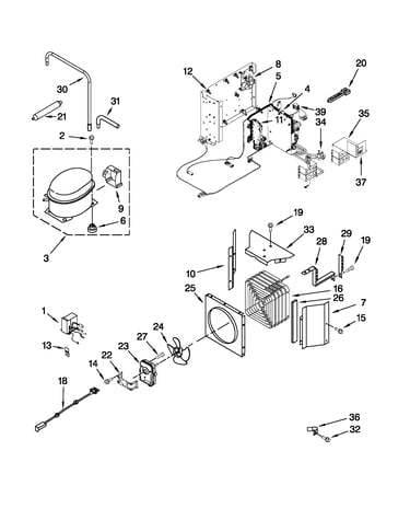 Upper unit parts