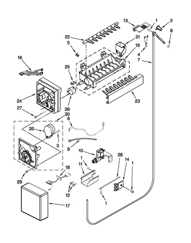 Icemaker parts
