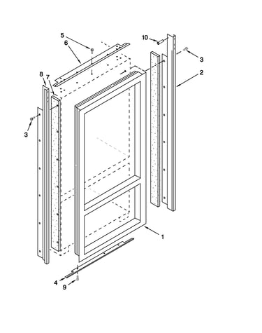 Cabinet and breaker trim parts