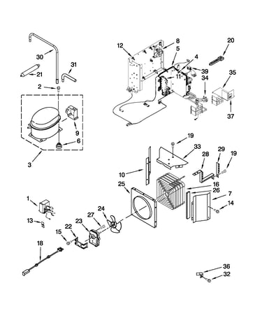 Upper unit parts