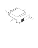 Top grille and unit cover parts
