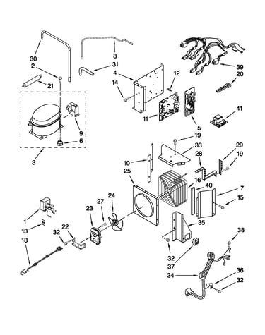 Upper unit parts