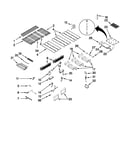 Burners, grates, and lights parts