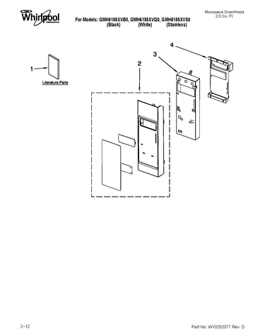 Control panel parts