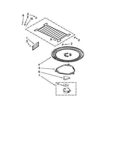 Turntable parts