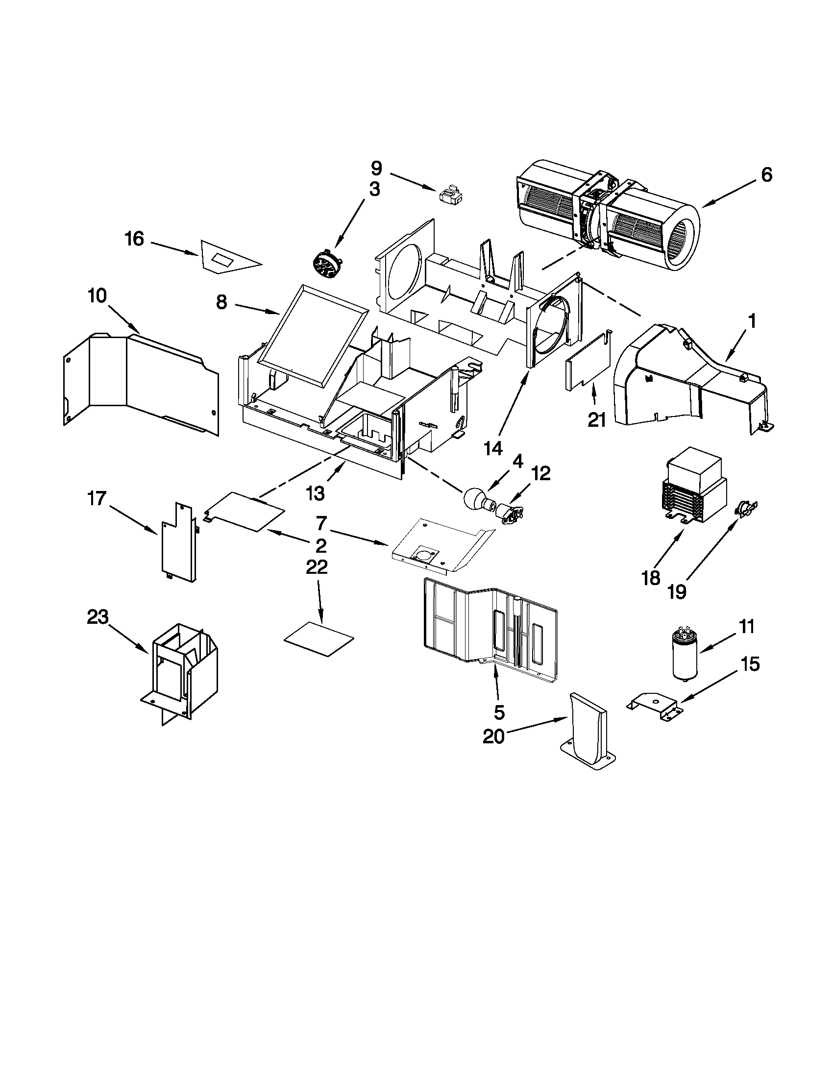 Air flow parts
