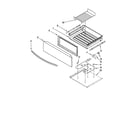KitchenAid KGRS308XSS0 drawer parts diagram