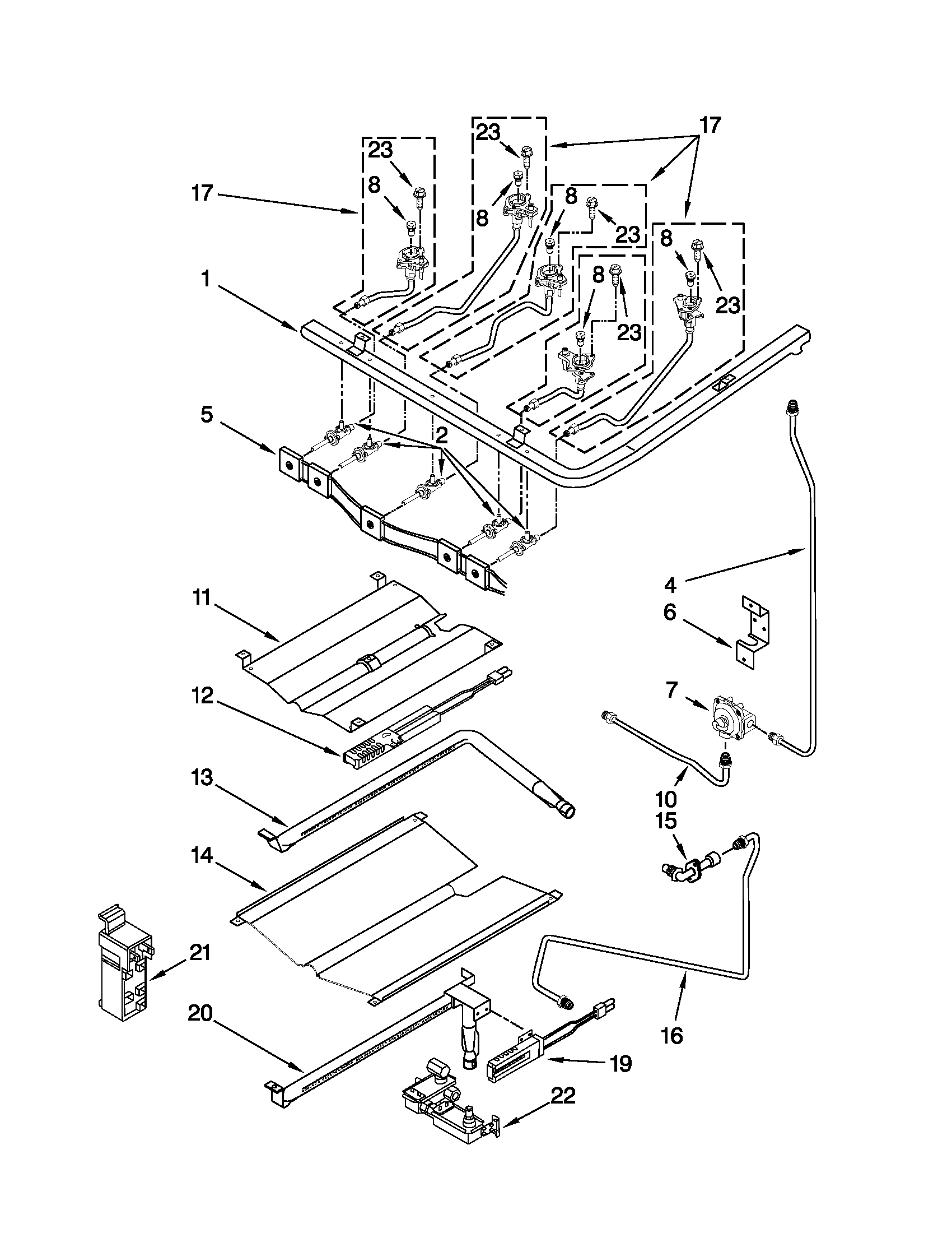 MANIFOLD PARTS