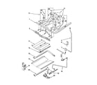 KitchenAid KGRS208XBL1 manifold parts diagram