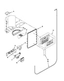 Dispenser front parts