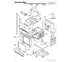 KitchenAid KEMS308SWH05 oven parts diagram