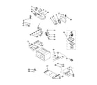 KitchenAid KEMS308SWH05 cabinet and stirrer parts diagram