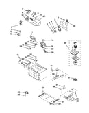 Cabinet and stirrer parts