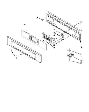 Control panel parts