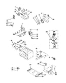 Cabinet and stirrer parts