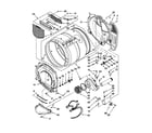 Whirlpool WGD9051YW0 bulkhead parts diagram