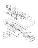 Motor and ice container parts