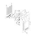 Whirlpool ED5PVEXWS14 air flow parts diagram