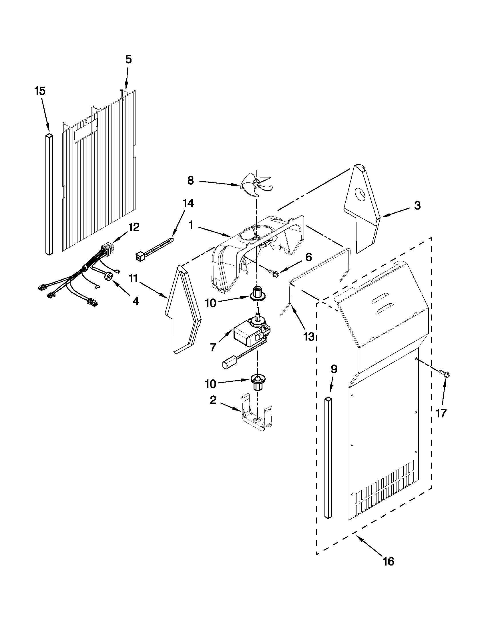 Air flow parts